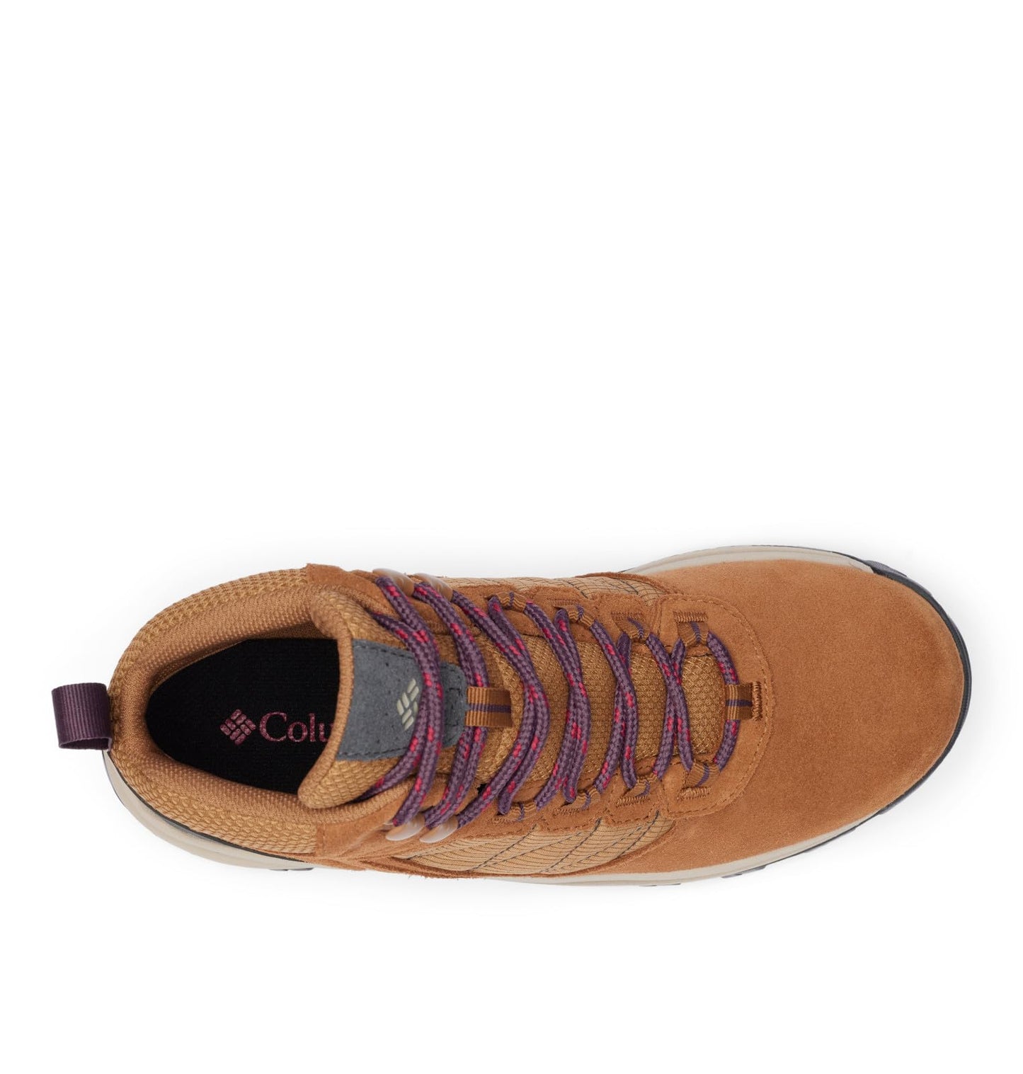 Columbia Womens Transverse Suede Waterproof Hiking Boot, Elk/Moonvista, 9.5