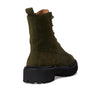 Madewell Cambrie Lace-Up Boot-Suede Cargo Green 7 M