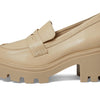 SCHUTZ Women's Viola Tractor Loafer Flat, Eggshell, 6.5