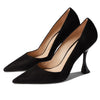 Stuart Weitzman Womens Xcurve 100 Pump Black 10 B