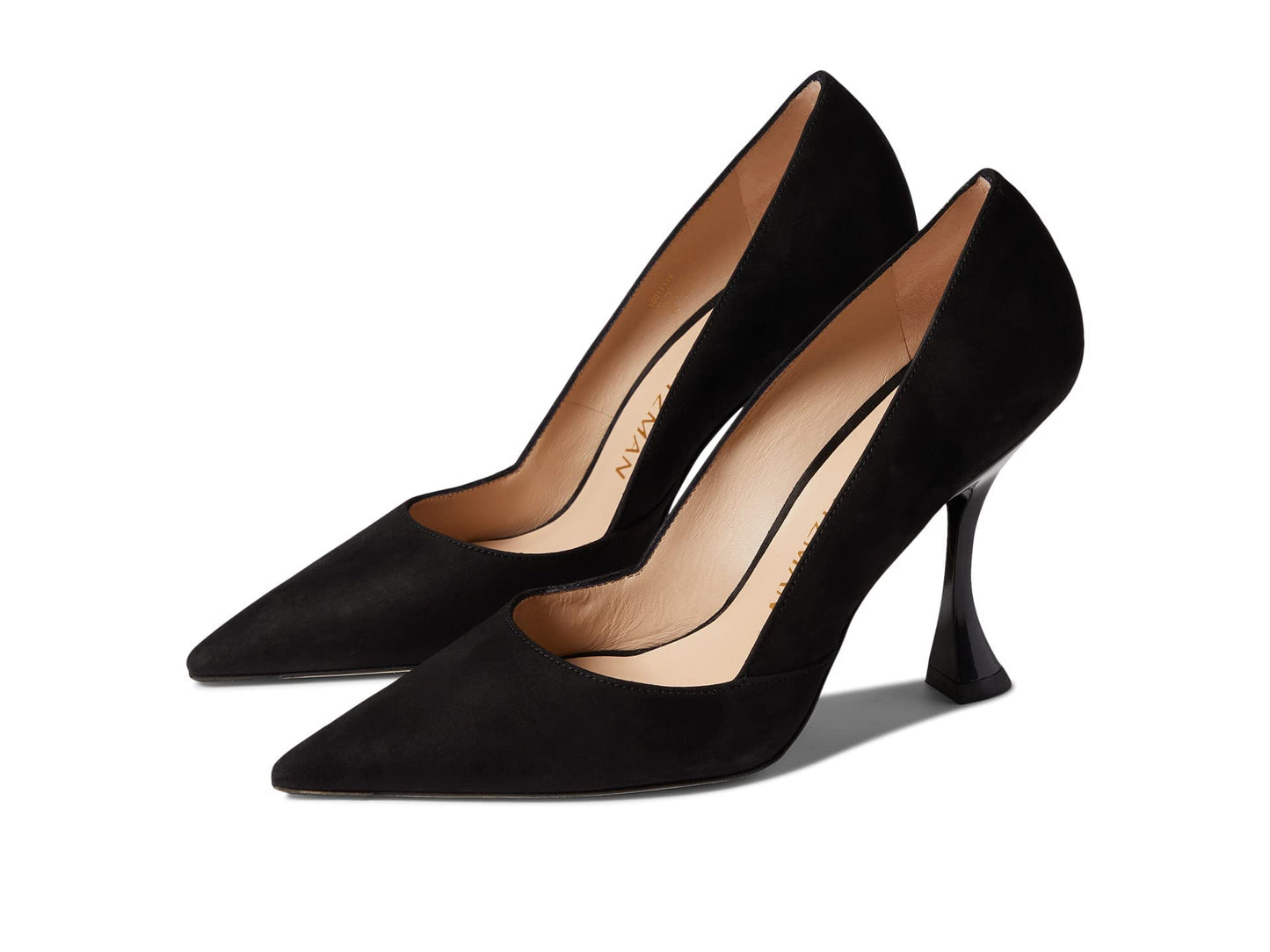 Stuart Weitzman Womens Xcurve 100 Pump Black 10 B
