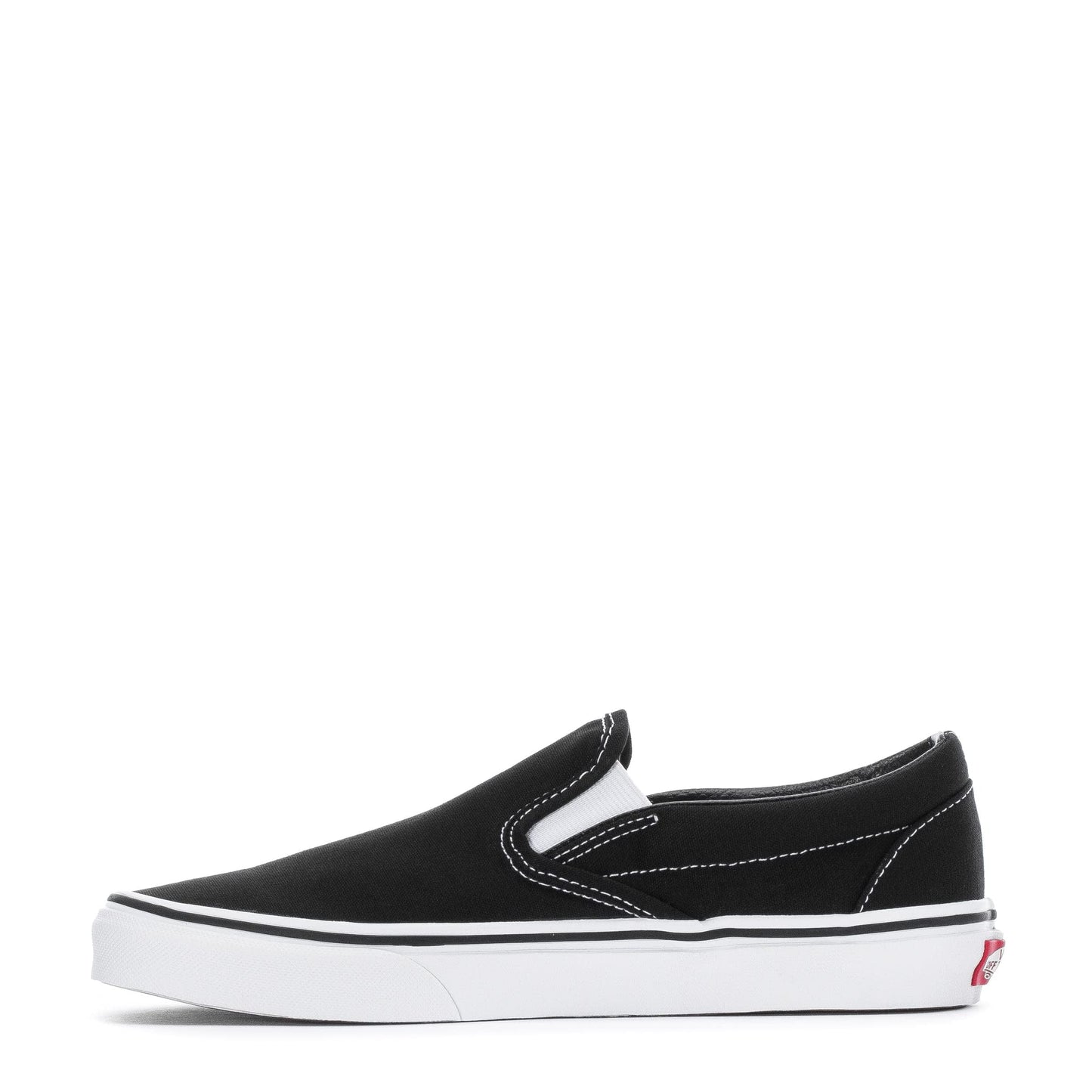 Vans Classic Slip On Black White Mens US 9.5