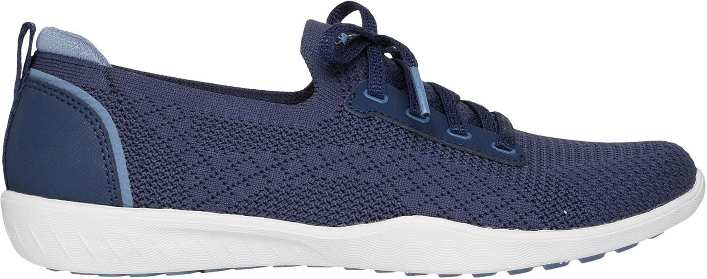 Skechers - Womens Newbury St - Comfystride Sneakers, Color Navy, Size: 8 M US