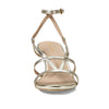Cole Haan Women's Amber Strappy Sandal, Soft Gold LTR, 8.5