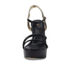 Michael Kors Porter Strappy Platform Black 8.5 M