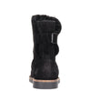 Shearling Suede Leather Black Birkenstock Uppsala