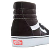 Vans Unisex Hi-Top Trainers Sneaker, Black Black White, 10 US Women