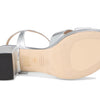 Stuart Weitzman Womens Dayna Platform 80 Silver 9.5 M