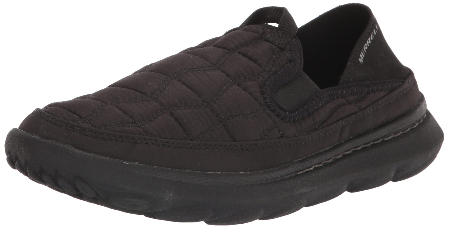 Merrell Unisex Kid's Hut Moc 2.0 Sneaker, Triple Black, 12.5 Medium