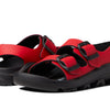 Birkenstock Mogami (Toddler/Little Kid/Big Kid) Active Red Birko-Flor EU 33 (US 2-2.5 Little Kid) Narrow
