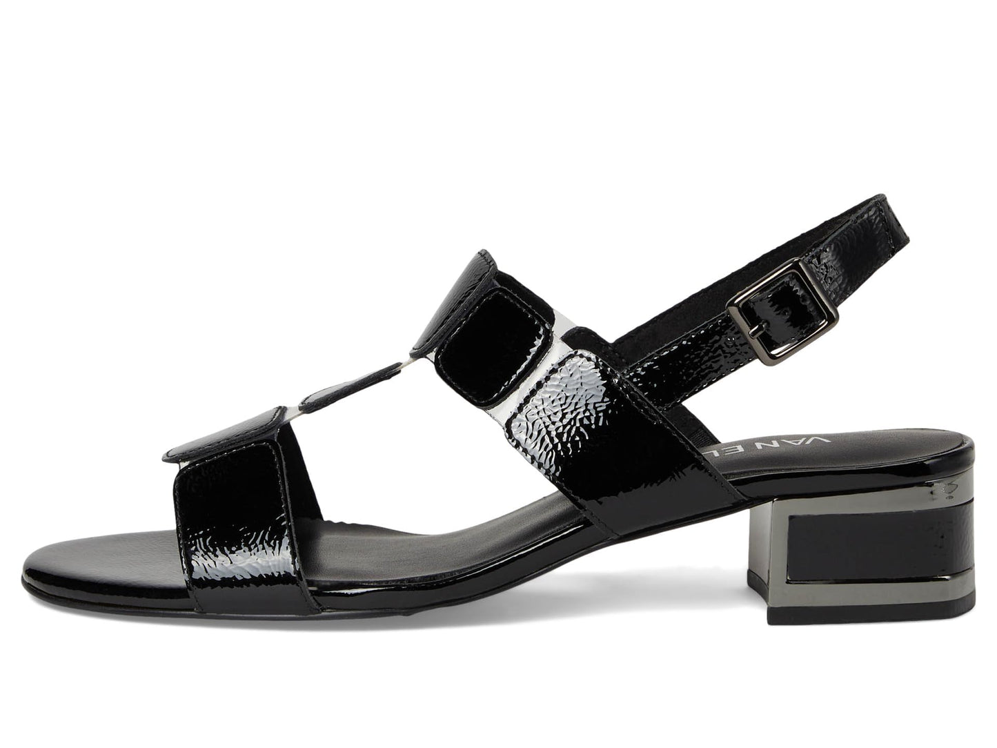 Vaneli Women's Hatty Sandal, Black Naplak, 12