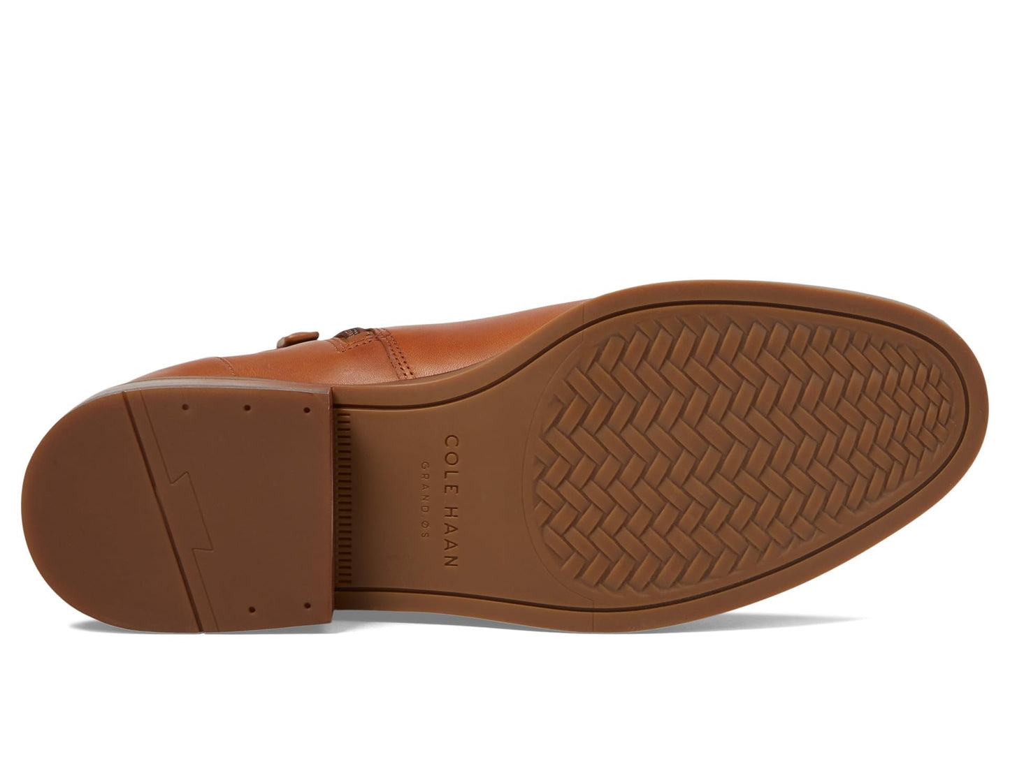 Cole Haan Womens Hampshire Buckle Bootie, British Tan Leather, 9-C US