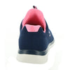 Skechers Women's Athleisure Sneaker, 8 M, Navy/Hot Pink