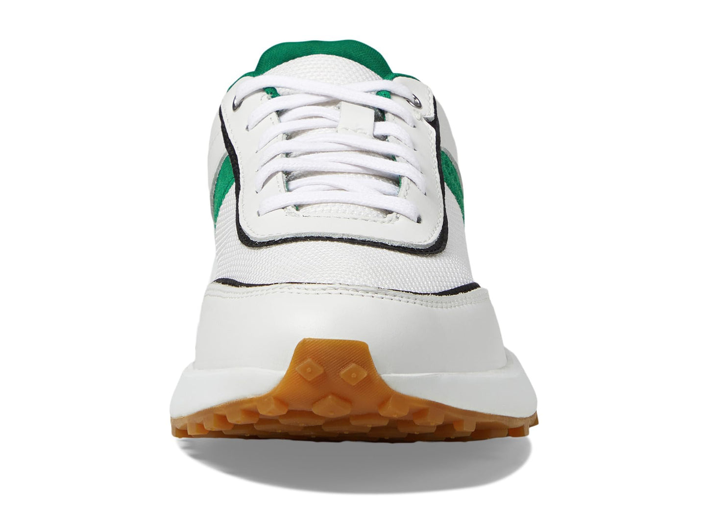Cole Haan Women's Grandpro Wellesley Runner Sneaker, Optic White/Green Jacket/Black/Vista Blue, 7.5