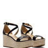 Michael Kors Serena Wedge Espadrille Black 7 M