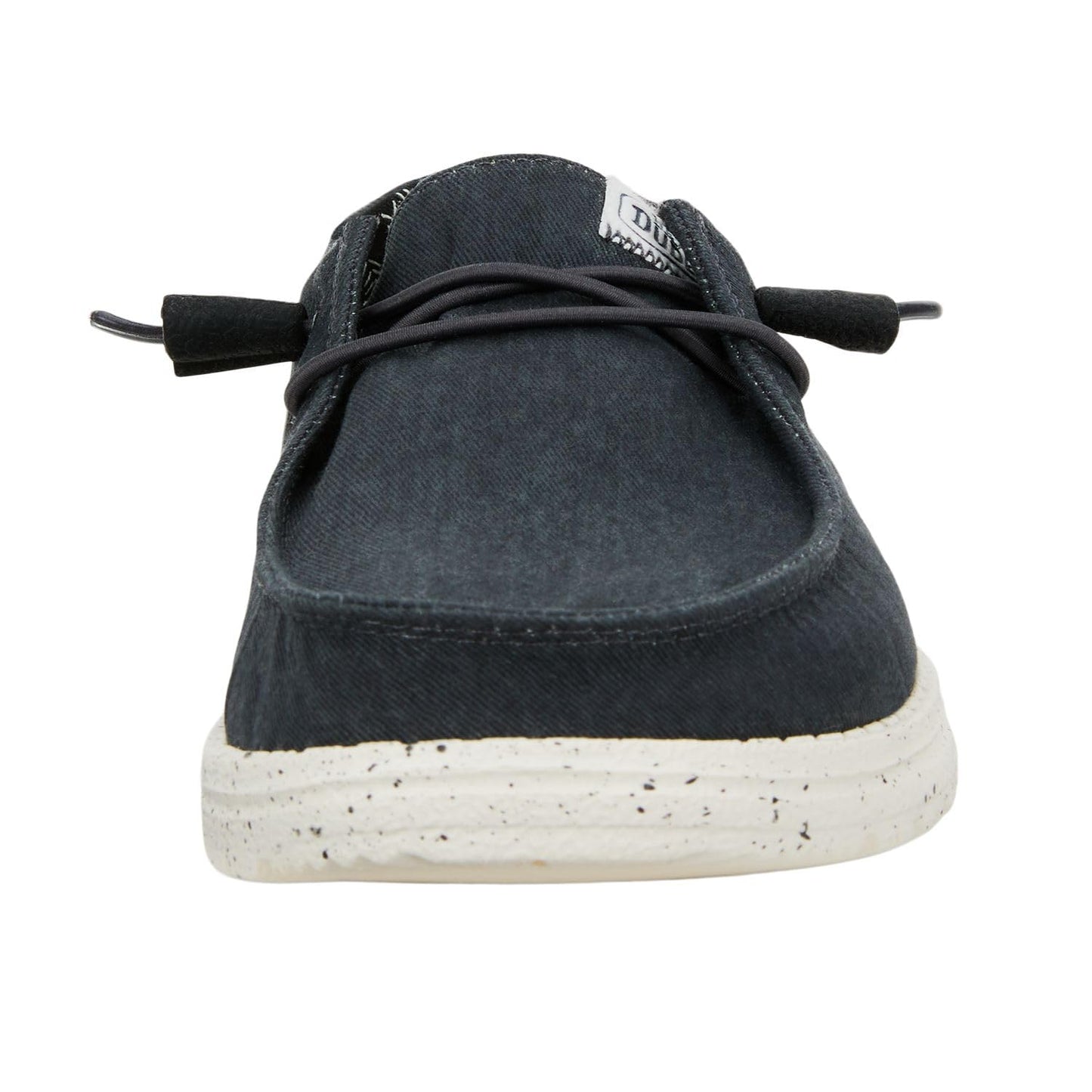 HEYDUDE Girl's Wendy Canvas Black Size 10 | Toddler's Shoes | Toddler Slip-on Loafers | Comfortable & Light-Weight