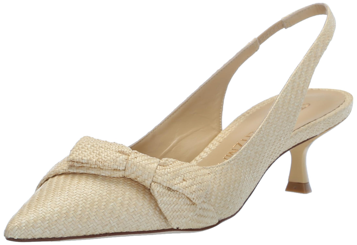 Stuart Weitzman Women's Sofia 50 Slingback Pump, Wheat, 8
