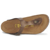 Birkenstock Women's Gizeh Thong Sandal, Toffee Birko-Flor, 42 M EU/11-11.5 B(M) US