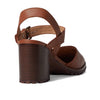 Madewell The Claudie Heeled Lugsole Mary Jane in Leather - Ankle Strap with Buckle Closure, and Stylish Women's Sandals Dried Maple 9 M