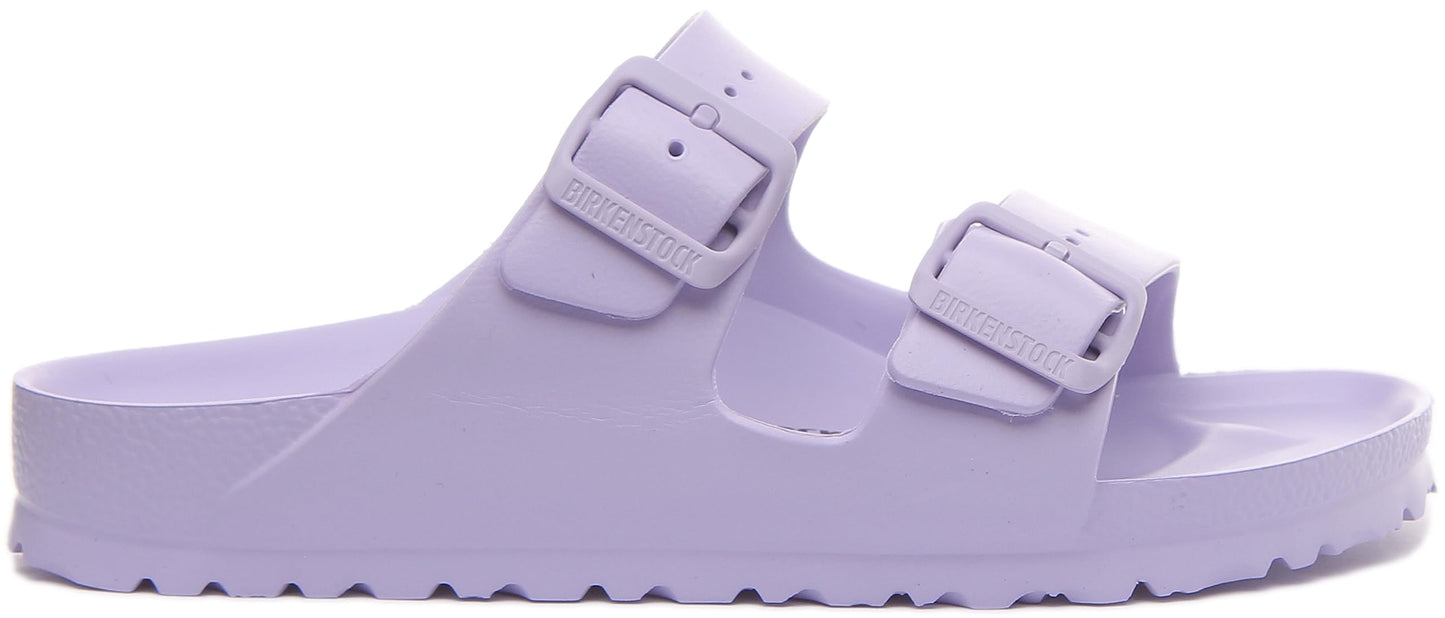 Arizona Eva - Sandalo da Donna BIKENSTOCK Con doppia Fascia, purple, 7/7.5