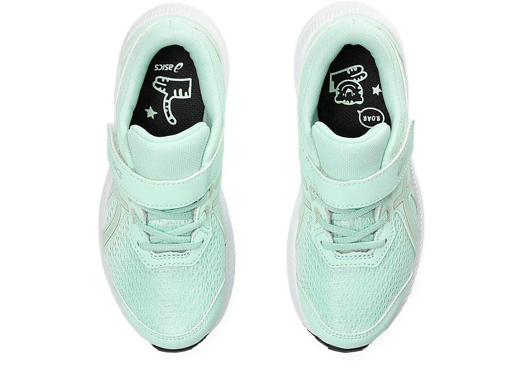 ASICS Kid's Contend 8 Pre-School Running Shoes, K10, Mint Tint/Dark Mint
