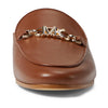 Michael Kors Tiffanie Flat Mule Luggage 8.5 M