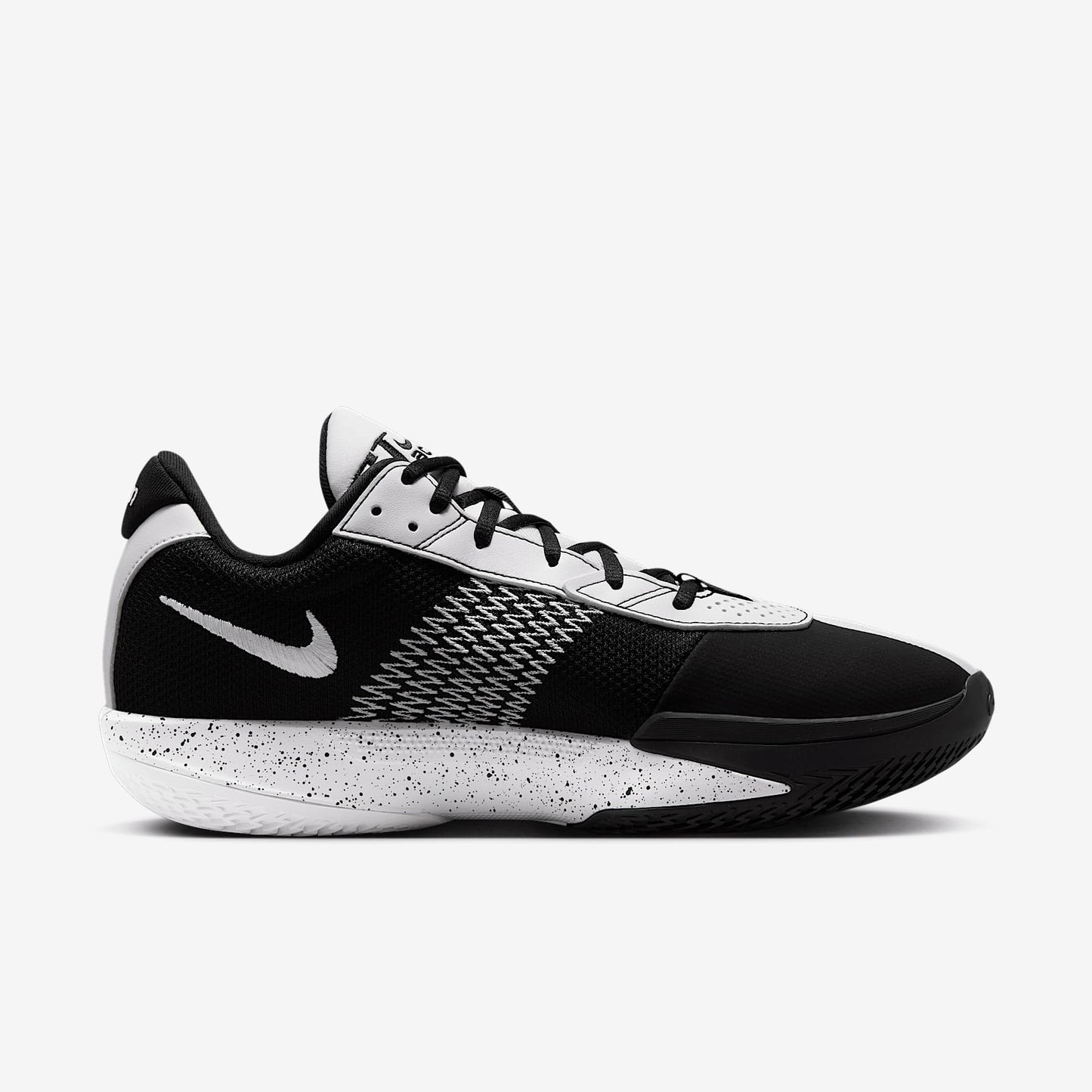 Nike G.T. Cut Academy Men's Basketball Shoes (FB2599-103, White/Black/Black) Size 7.5