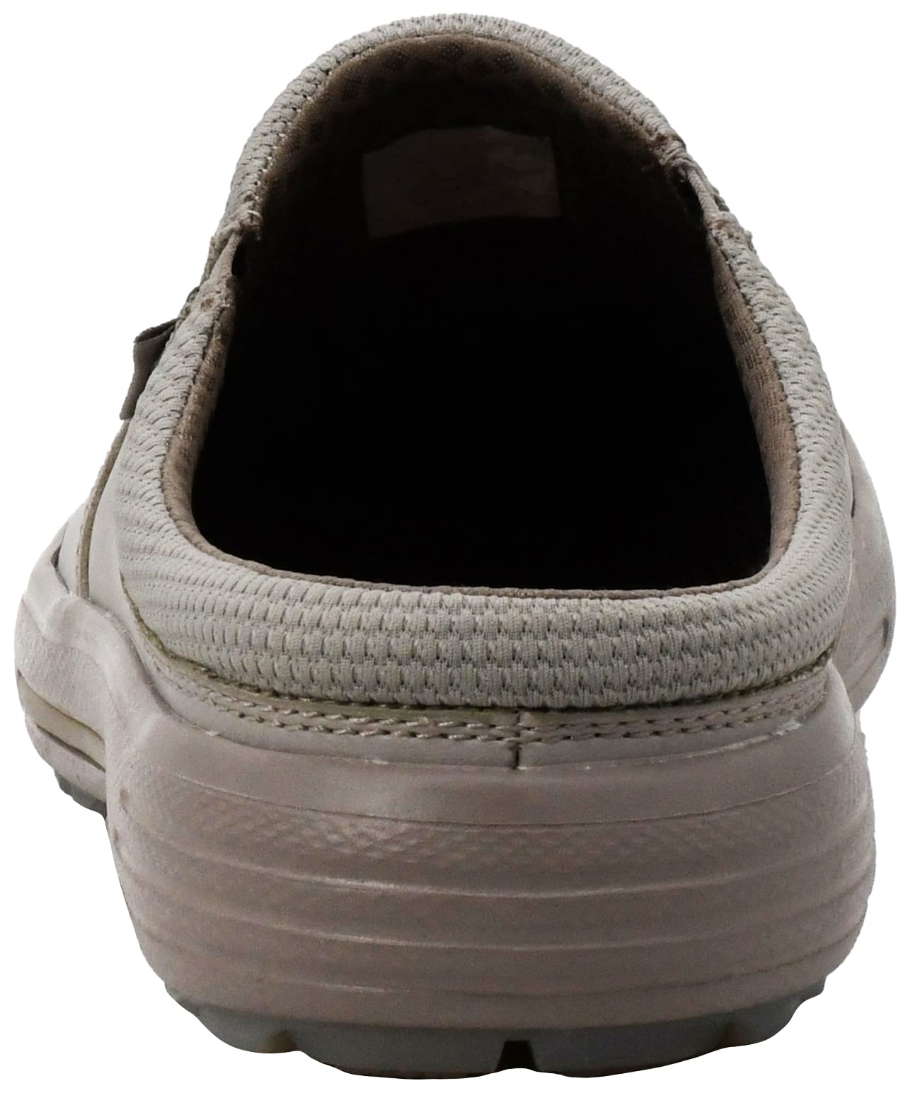 Skechers Men's Porter Vamen Slip-On Loafer, Stone, 8 M US
