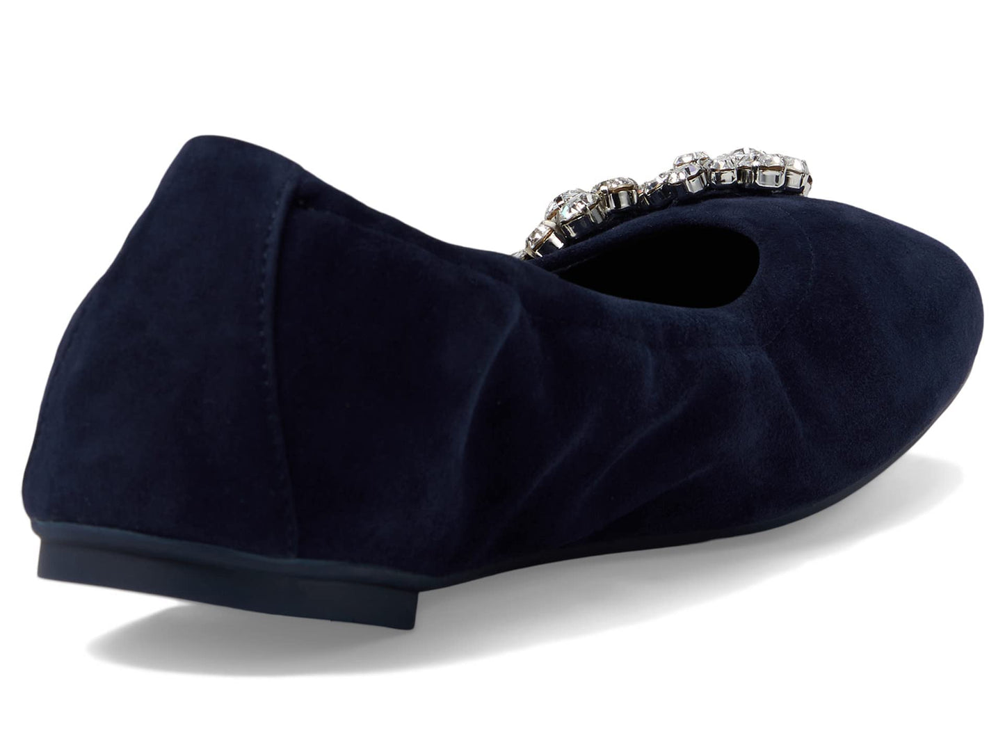 Stuart Weitzman Crystal Fleur Ballet Flat Nice Blue 7 B