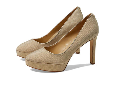 Michael Kors Chantal Platform Pump Cashew 8 M