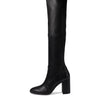 Stuart Weitzman Women's Yuliana 85 Slouch Boots Black 5 Medium