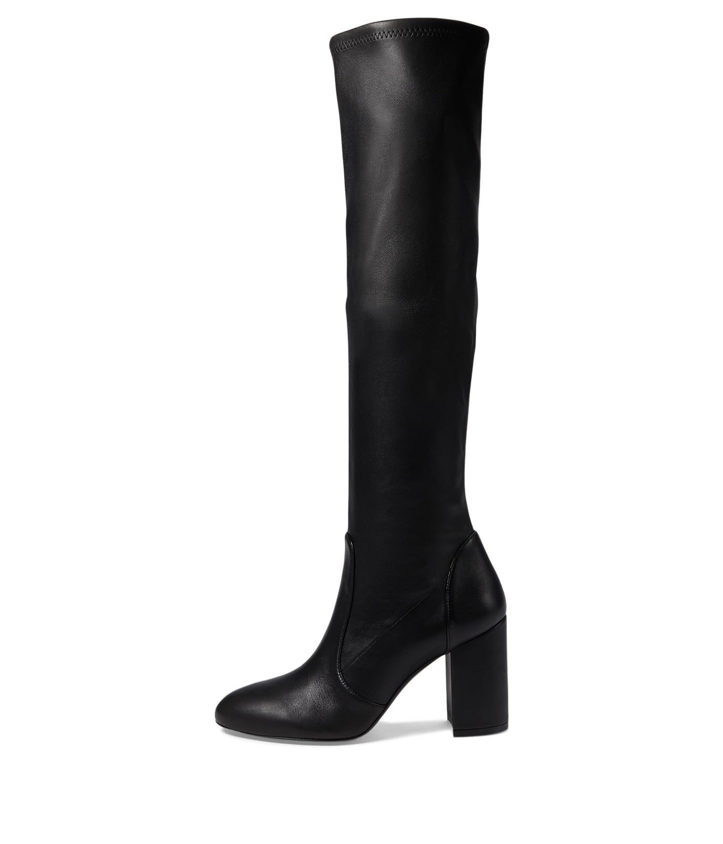 Stuart Weitzman Women's Yuliana 85 Slouch Boots Black 5 Medium