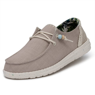 HEYDUDE Women's Wendy Fringe Rose Size 10 | Women's Shoes | Women's Slip On Shoes | Comfortable & Light-Weight