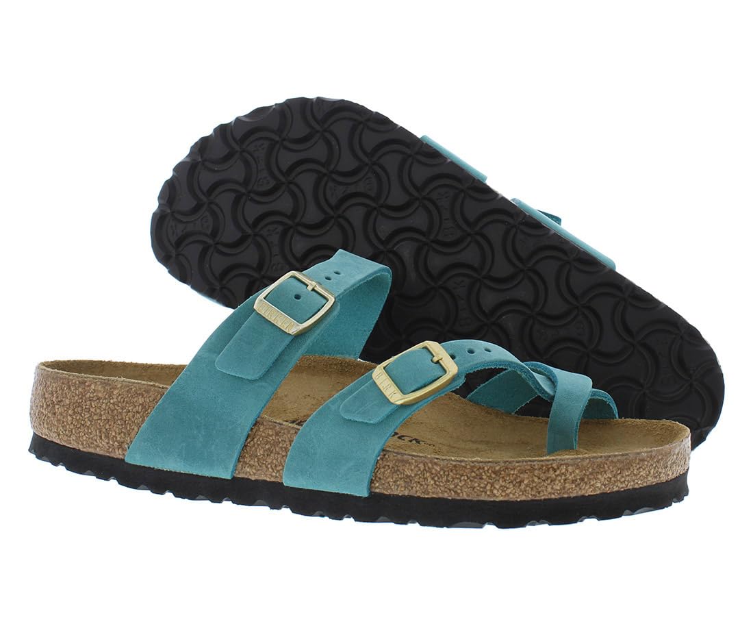 birkenstock Arizona Eva Mules/Clogs Men Black Mules Shoes, Biscay Bay Blue, 3 UK Men/ 4 UK Women