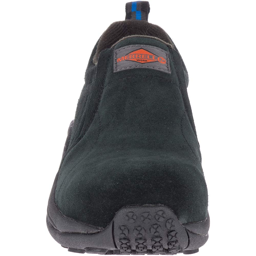 Merrell Men's Jungle Moc Alloy Toe, Black, 7.5