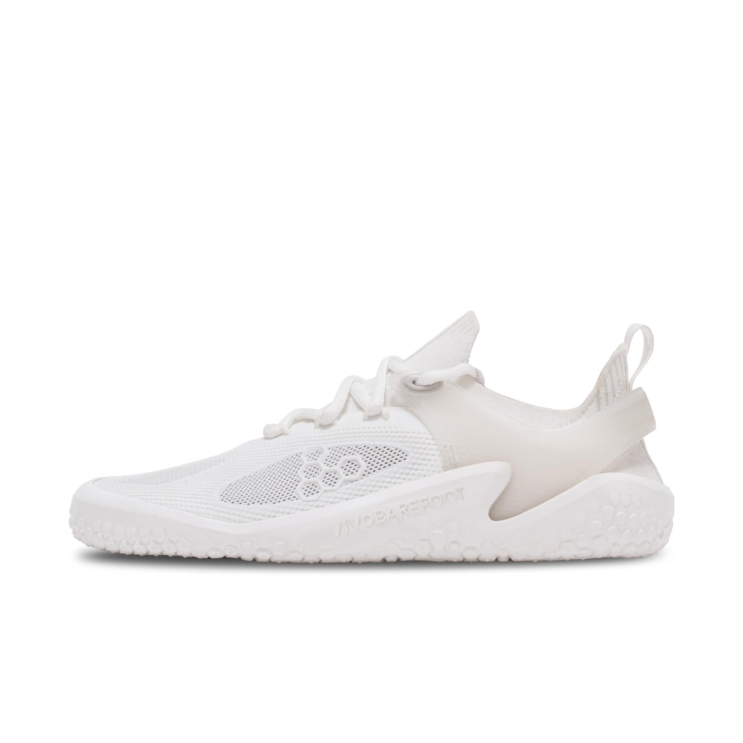 Vivobarefoot Motus Strength Mens Barefoot Zero-Drop Shoes | Improves Strength & Stability | Lightweight for Training & Running | Wide Fit Grounding Shoes Bright White