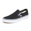 Vans Slip On Unisex Sneakers, Black/White, 12 US Women/10.5 US Men