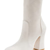 Stuart Weitzman Curveblock 100 Bootie White 9 B