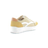 Rockport Truflex Navya Retro Sneaker Mustard Textile/Synthetic Eco 8 W (C)