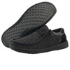 Hey Dude Men's Paul Sox Total Black Size 12 | Men’s Shoes | Men's Lace Up Loafers | Comfortable & Light-Weight