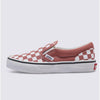 Vans Kids Unisex Classic Slip-On (Little Kid) Color Theory Checkerboard Withered Rose 3 Little Kid M