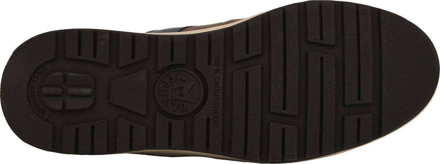 Mephisto Vito Chestnut/Navy Randy/Blue Suede EU 42 (US Men's 8) D (M)