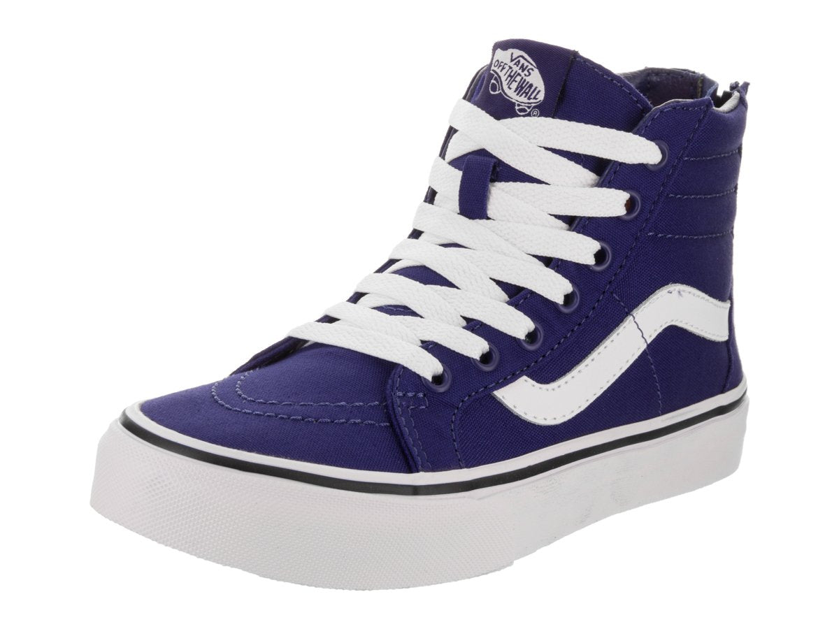 Vans Boys K Sk8-Hi Zip Active (Little Kid), Blue, 12 M US Little Kid