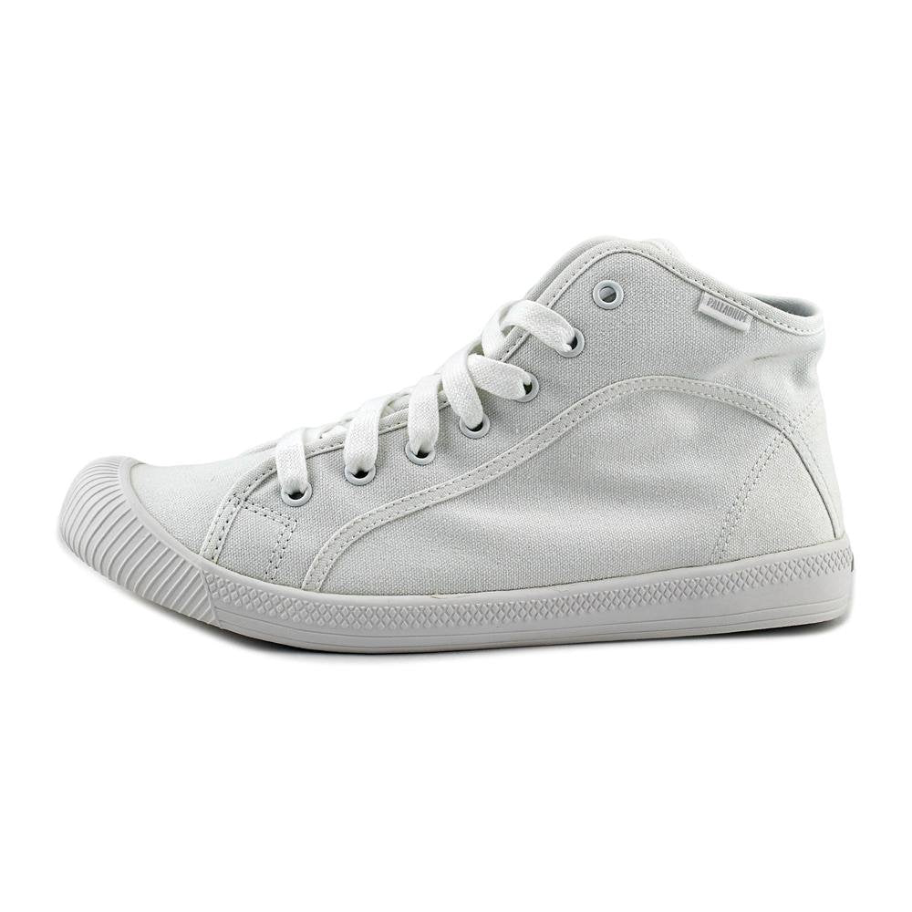 Palladium Women's Flex Lace Mid White/Vapor 9.5