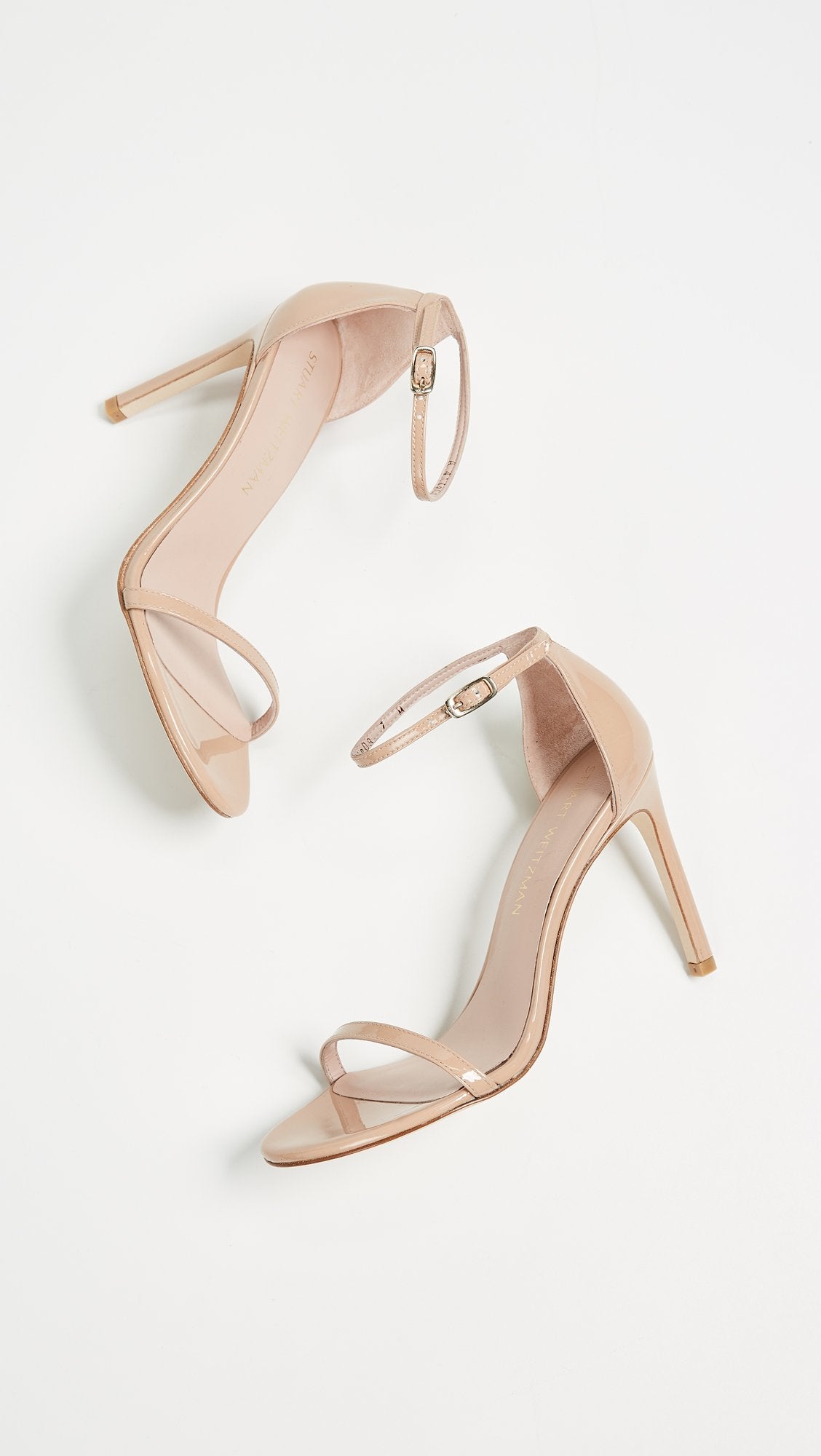 Stuart Weitzman Nudistsong Ankle Strap Sandal Adobe 10 M