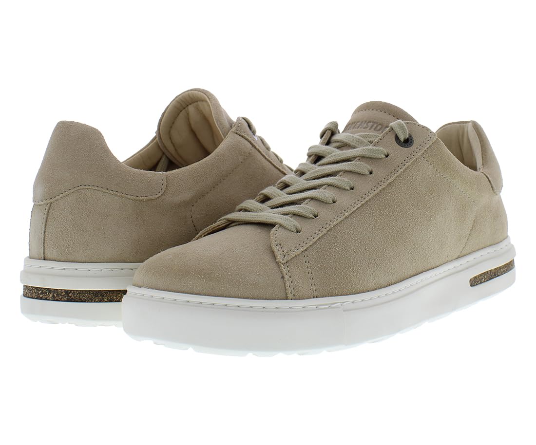 Birkenstock Women's Bend Suede Sneakers, Sandcastle, Tan, 9-9.5 Narrow US