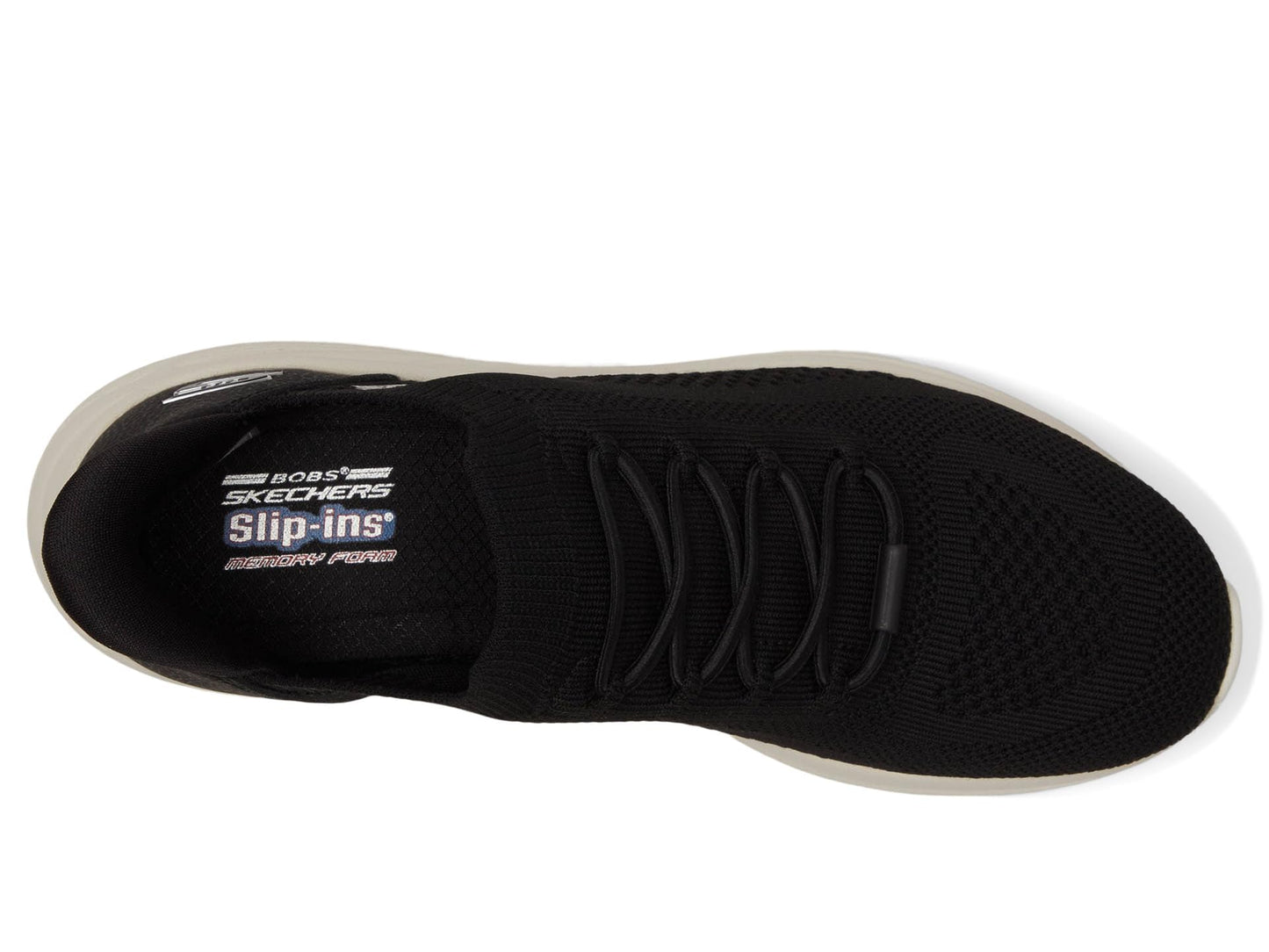 Skechers Women's Hands Free Slip-Ins Bobs Sparrow 2.0 - Lucky Run Black 10 Medium