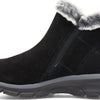 Skechers womens Zip Bootie Fashion Boot, Black, 6 US