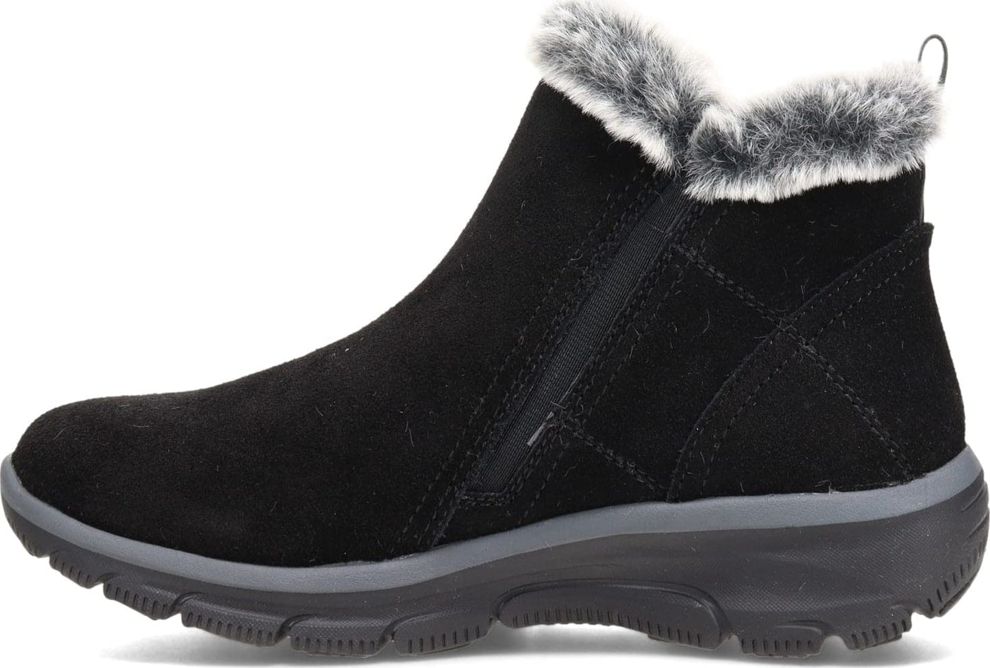 Skechers womens Zip Bootie Fashion Boot, Black, 6 US