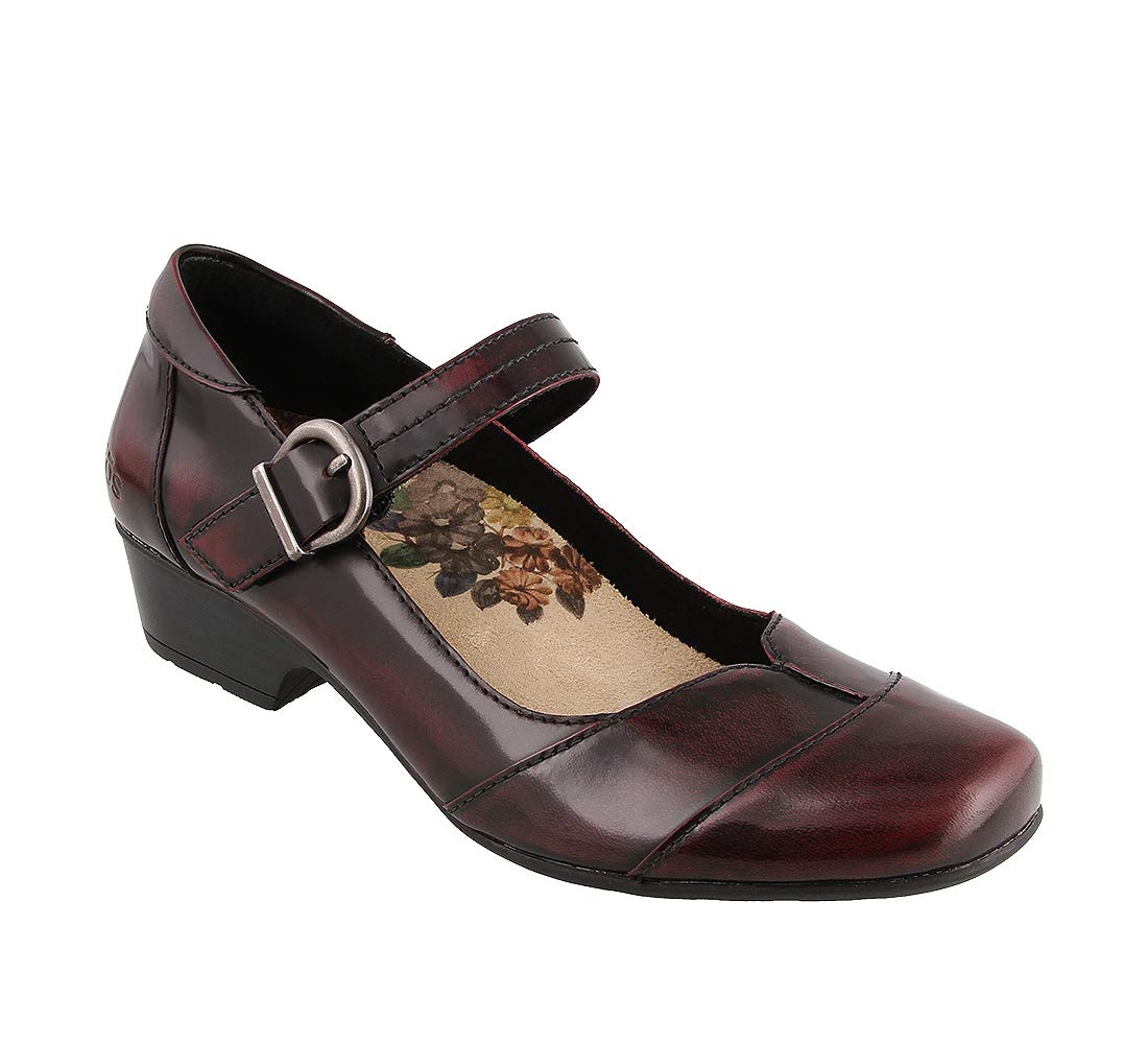 Taos Footwear Women's Balance Dark Cherry Mary Jane 9 M